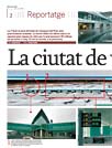 Reportaje sobre la nueva terminal del aeropuerto del Prat publicado en el diario AVUI el 9 de noviembre de 2008 (Página 2 de 5)
